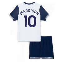 Camiseta Tottenham Hotspur James Maddison #10 Primera Equipación Replica 2024-25 para niños mangas cortas (+ Pantalones cortos)